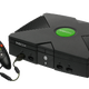 Original Microsoft Xbox console with the smaller Type-S controller.